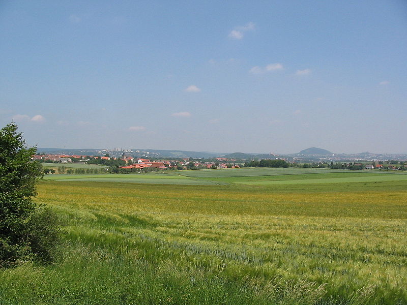 Fulda Countryside, looking towards Fulda