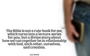bible is not a rulebook meme