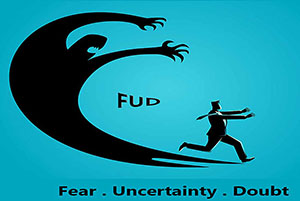 FUD Fear Uncertainty and Doubt graphic