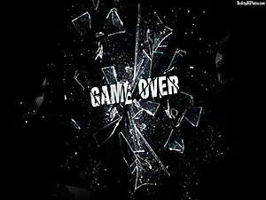 game over graphic