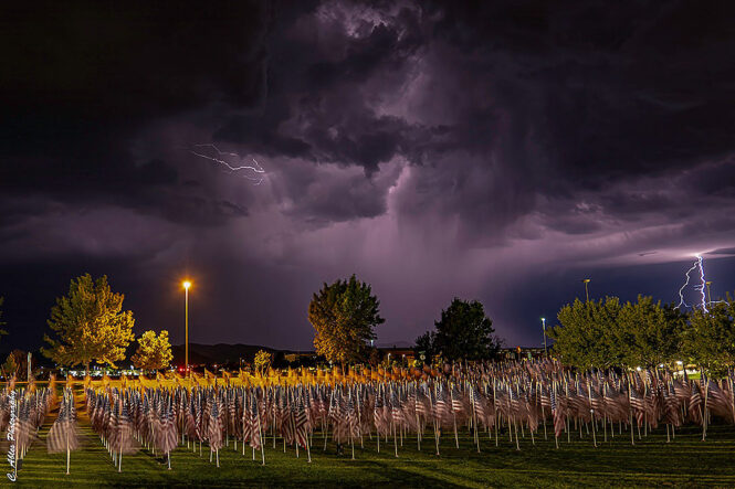 Prescott Valley Arizona healing fields thunderstorm