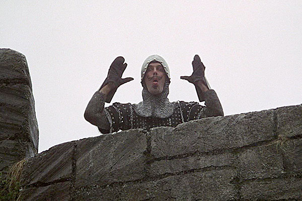 monty python French taunting screenshot from Monty Python and the Holy Grail