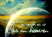 On earth as it is in heaven graphic