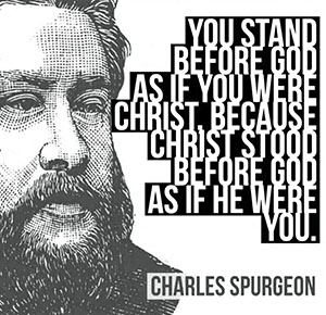 Charles Spurgeon quote on spiritual identity meme